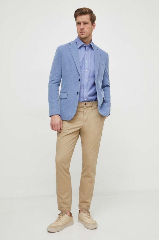 Odzież Michael Kors koszula MK0DS01243 niebieski