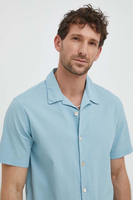 PS Paul Smith camasa scurt albastru M2R.114R.M22050