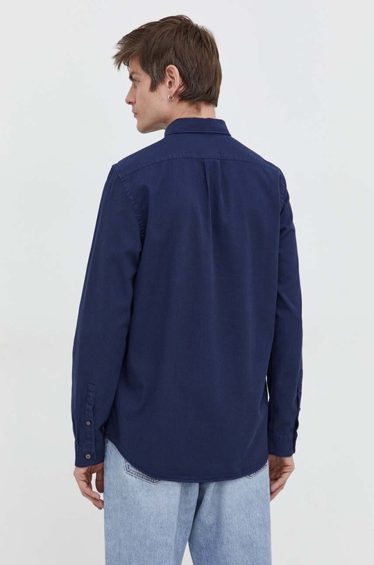 Odzież PS Paul Smith koszula bawełniana M2R.708U.M21452 granatowy