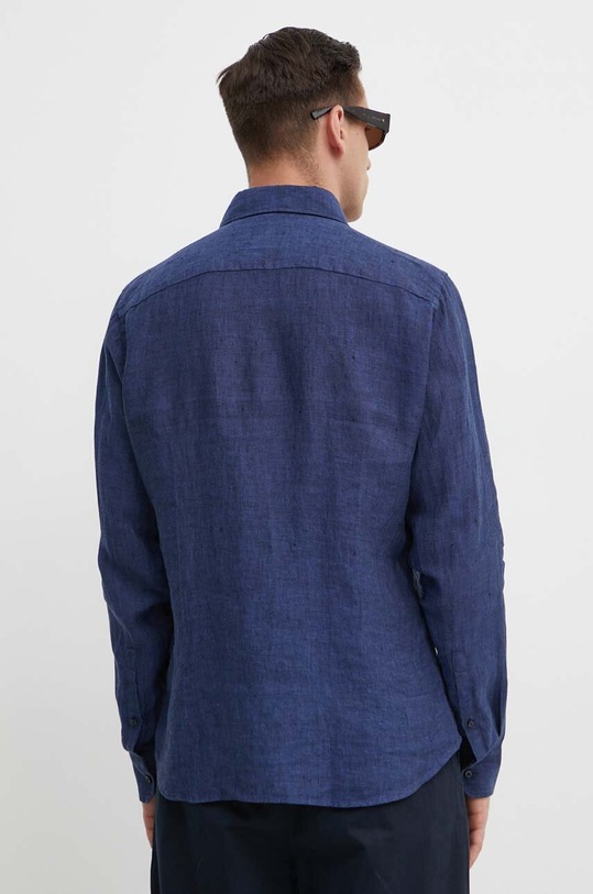 Joop! koszula lniana Pai granatowy 30041389