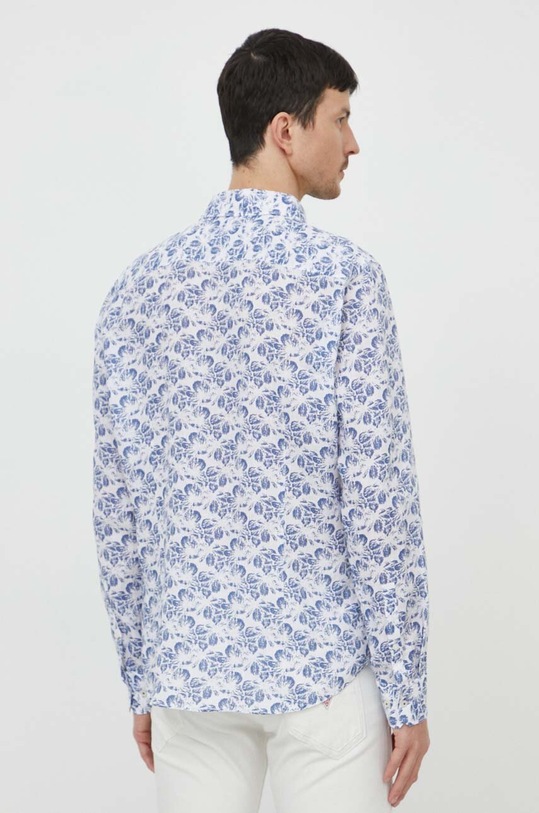 Ľanová košeľa Joop! Pai modrá 30041396