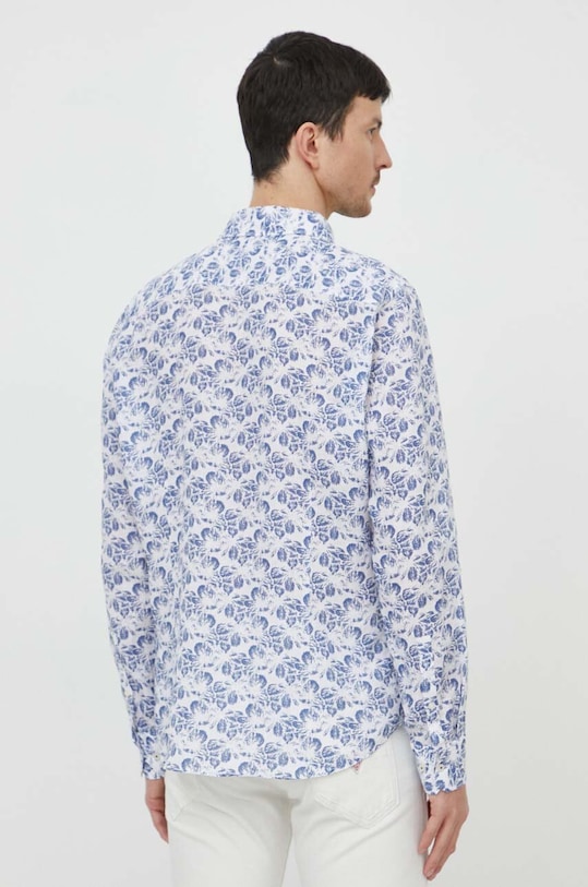Ľanová košeľa Joop! Pai modrá 30041396