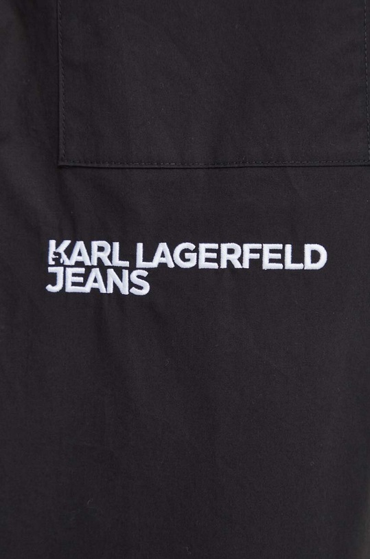 Karl Lagerfeld Jeans pamut ing 240D1601 fekete SS24