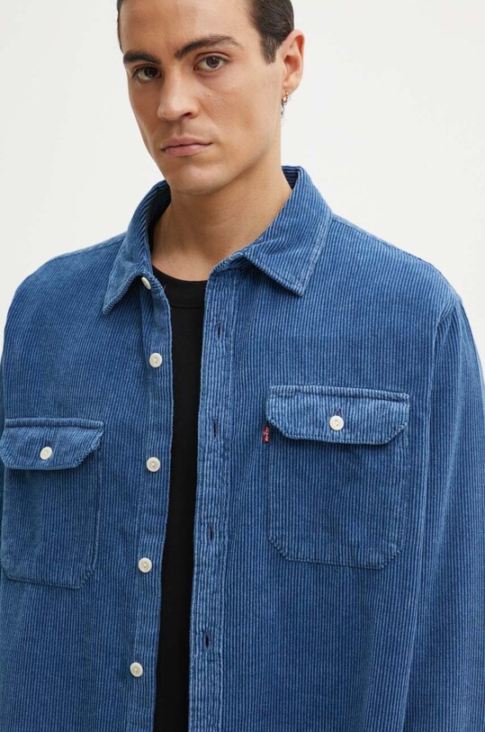 Levi's camasa din bumbac 19573 albastru