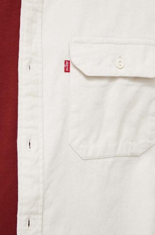 Levi's koszula bawełniana 19573 beżowy