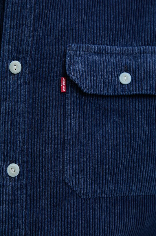 Levi's koszula bawełniana 19573 niebieski
