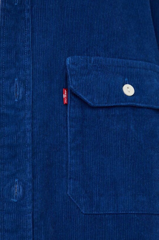 Levi's camasa din bumbac 19573 bleumarin AW24