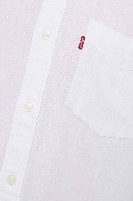 Levi's camasa din bumbac 85746 alb