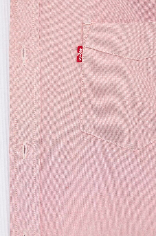 Levi's koszula bawełniana 85746 różowy SS24