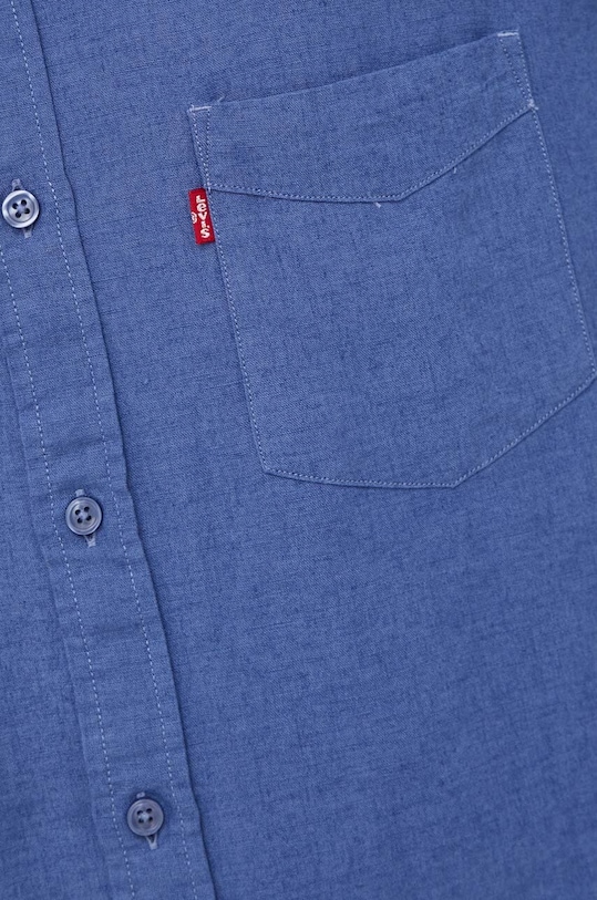 Levi's koszula bawełniana 85746 niebieski