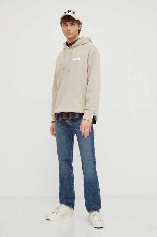 Odzież Levi's koszula bawełniana 85746 czarny