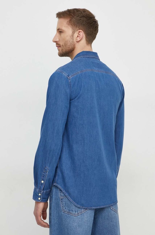 Odzież Pepe Jeans koszula HAMMOND PM307509HT8 granatowy