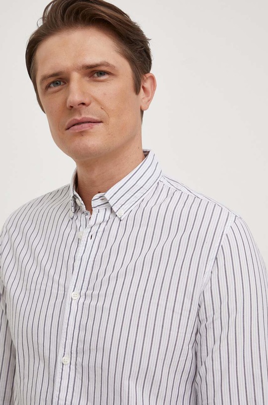 Pepe Jeans koszula bawełniana PETER biały PM308269