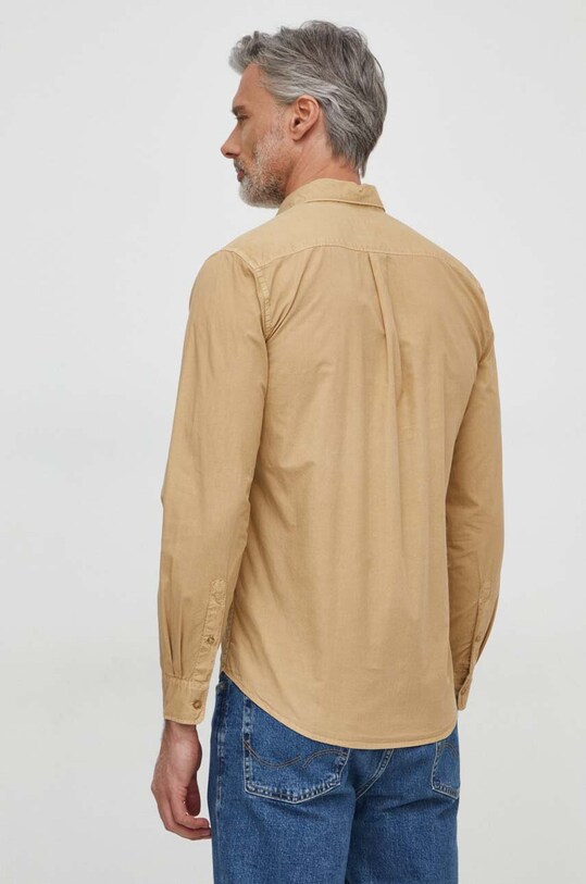 Oblečenie Bavlnená košeľa Pepe Jeans Prince PM308270 béžová