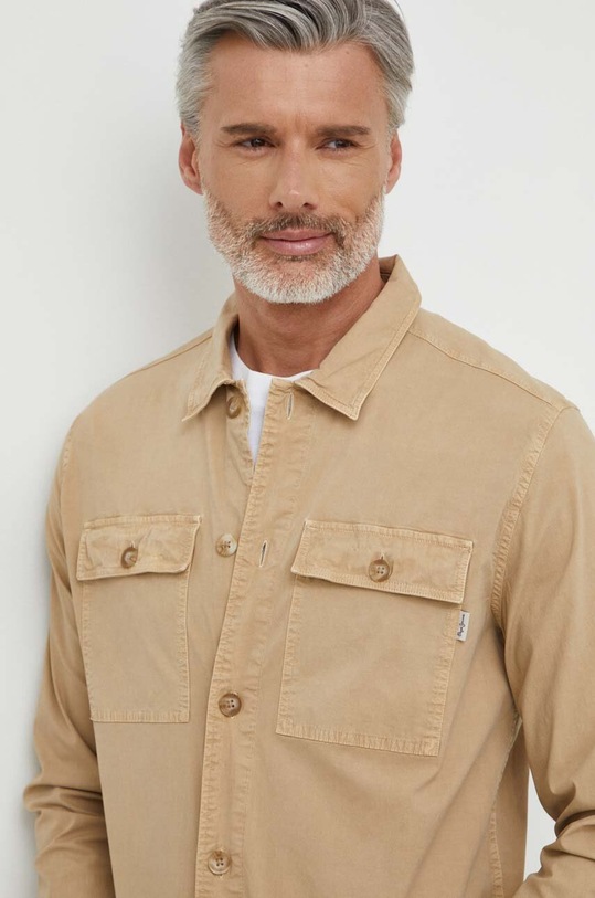 Pepe Jeans koszula LELE beżowy PM308272