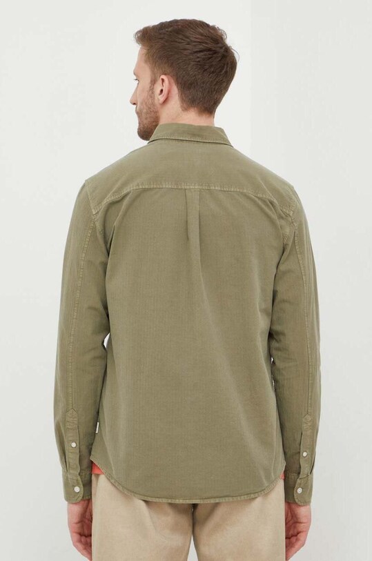 Îmbrăcăminte Pepe Jeans camasa din bumbac PM308274 verde