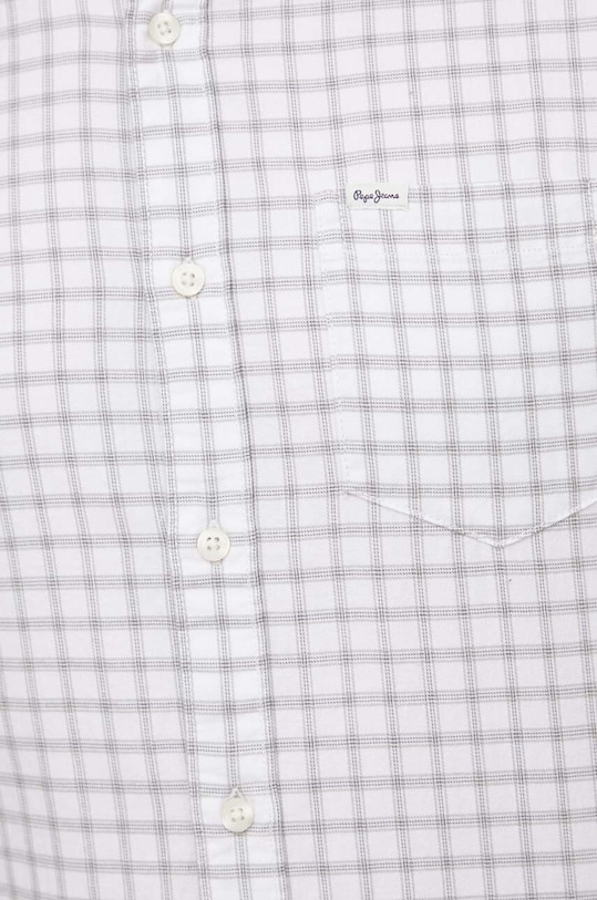 Pepe Jeans koszula bawełniana Paul PM308278 biały SS24