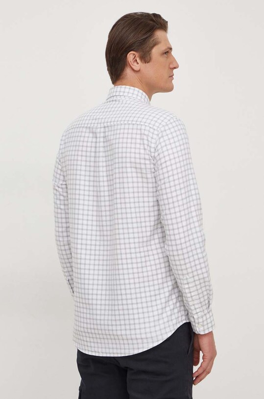 Хлопковая рубашка Pepe Jeans Paul белый PM308278