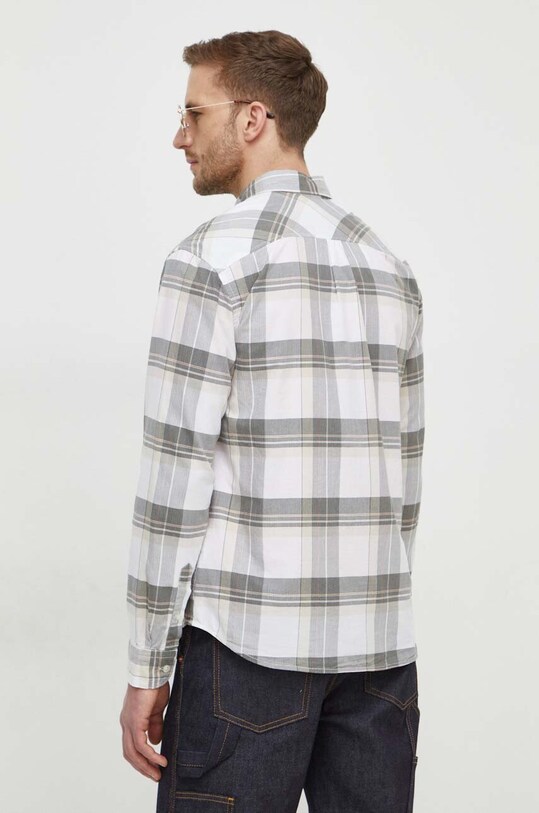 Хлопковая рубашка Pepe Jeans PERRY белый PM308281