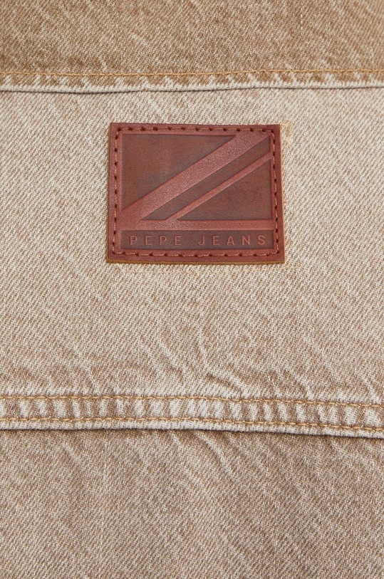 Pepe Jeans koszula jeansowa Enzo PM308285 beżowy