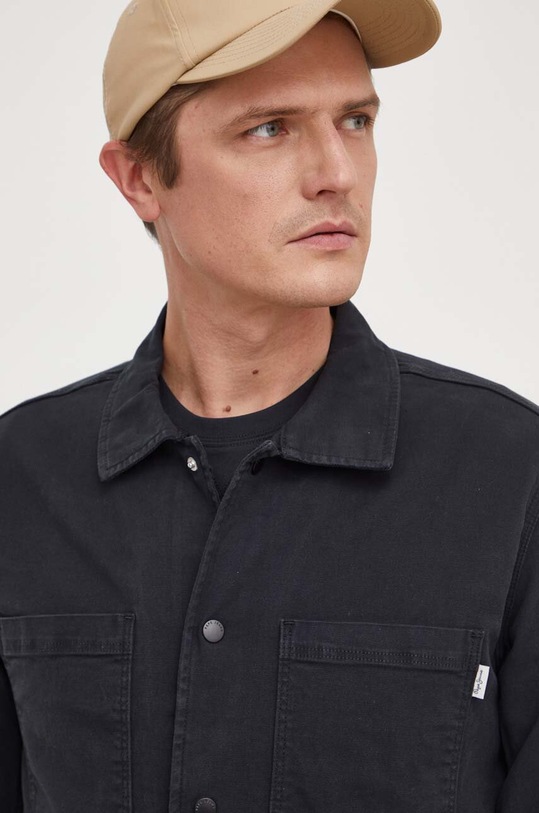Pepe Jeans kurtka koszulowa LILO czarny PM308288