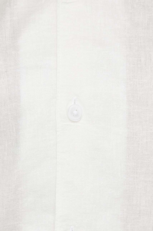 Ľanová košeľa Lindbergh 30.203319.WHITE biela SS24
