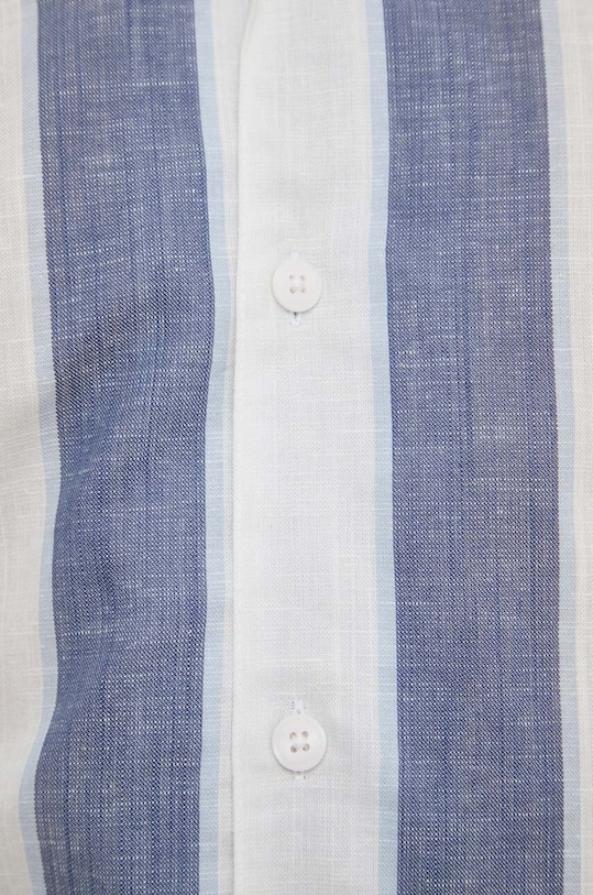 Lindbergh camasa din amestec de in 30.203419.DKBLUE albastru SS24