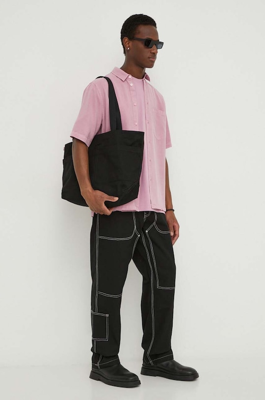 Oblečenie Košeľa Samsoe Samsoe SATARO M24100051 ružová