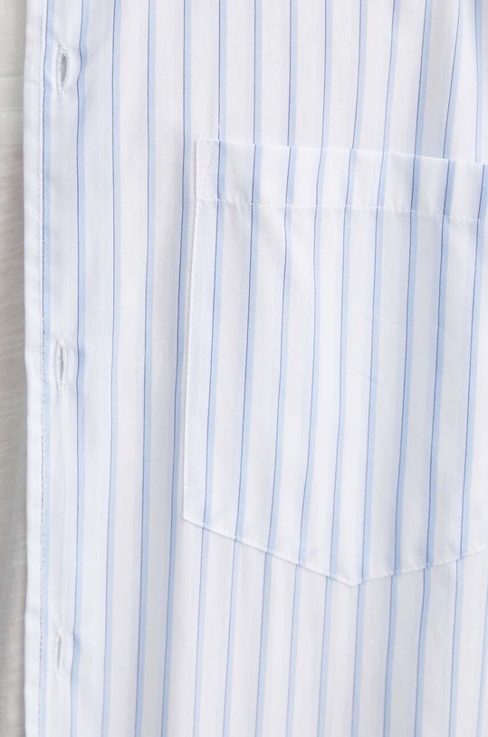 Хлопковая рубашка Samsoe Samsoe SALIAM M24100038 голубой SS24