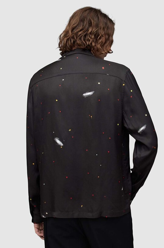 Одяг Сорочка AllSaints Galaxy MS200Z чорний