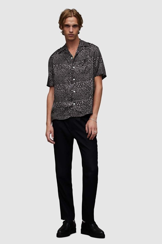 Košile AllSaints Cosmo MS214Z černá