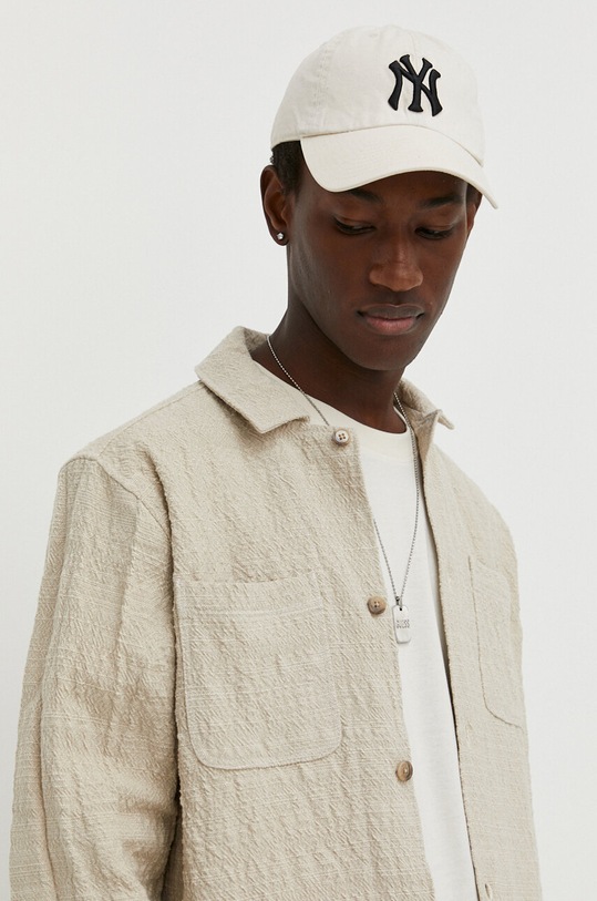 Košeľa Les Deux béžová LDM640088