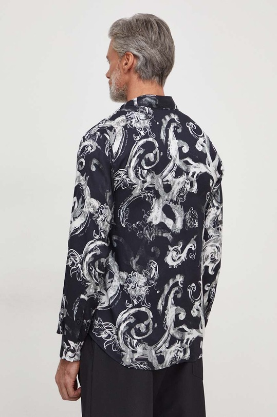 Oblečenie Košeľa Versace Jeans Couture 76GAL2R0 čierna