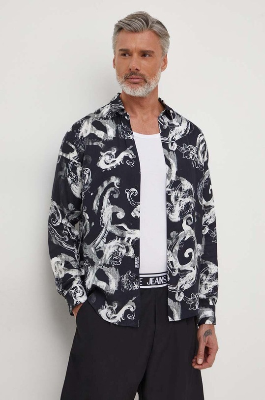 Košeľa Versace Jeans Couture čierna 76GAL2R0