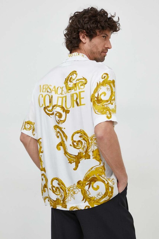Versace Jeans Couture camicia corta bianco 76GAL2BW
