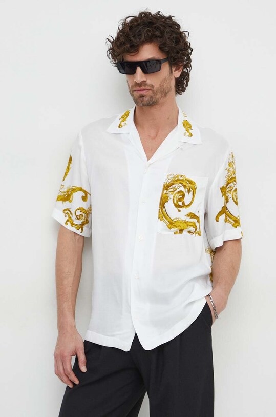 Abbigliamento Versace Jeans Couture camicia 76GAL2BW bianco