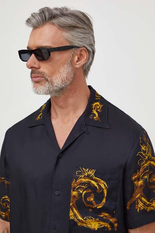 Košile Versace Jeans Couture černá 76GAL2BW