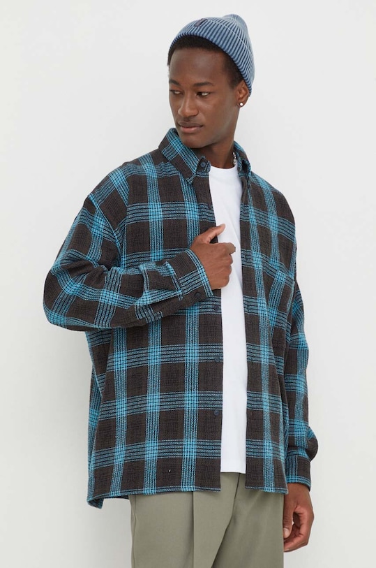 Košile Won Hundred kárový modrá 2732.14211