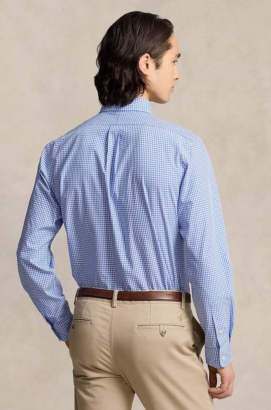 Рубашка Polo Ralph Lauren 710928254 голубой AA00