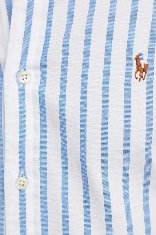 Polo Ralph Lauren koszula bawełniana 710938684 niebieski SS24