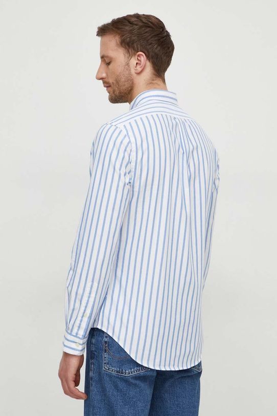 Polo Ralph Lauren koszula bawełniana niebieski 710938684