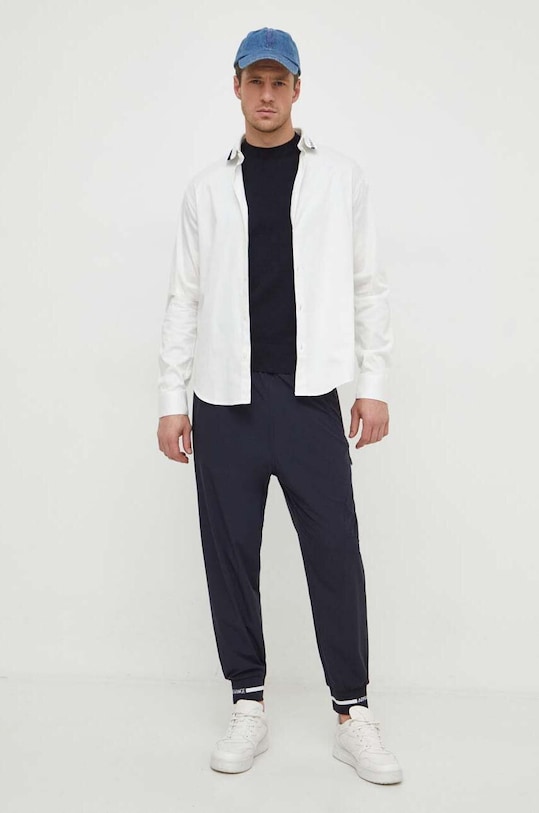 Odzież Armani Exchange koszula 3DZCL6.ZN10Z beżowy