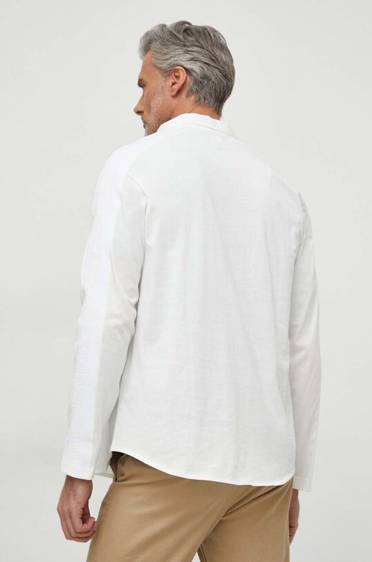 Хлопковая рубашка Armani Exchange бежевый 3DZCLA.ZJ9AZ