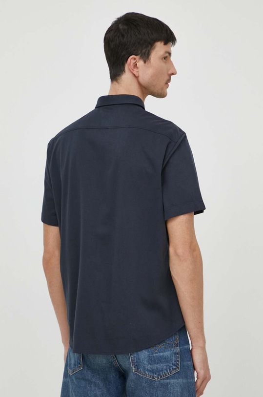 Oblečenie Bavlnená košeľa Boss Green 50512005 modrá