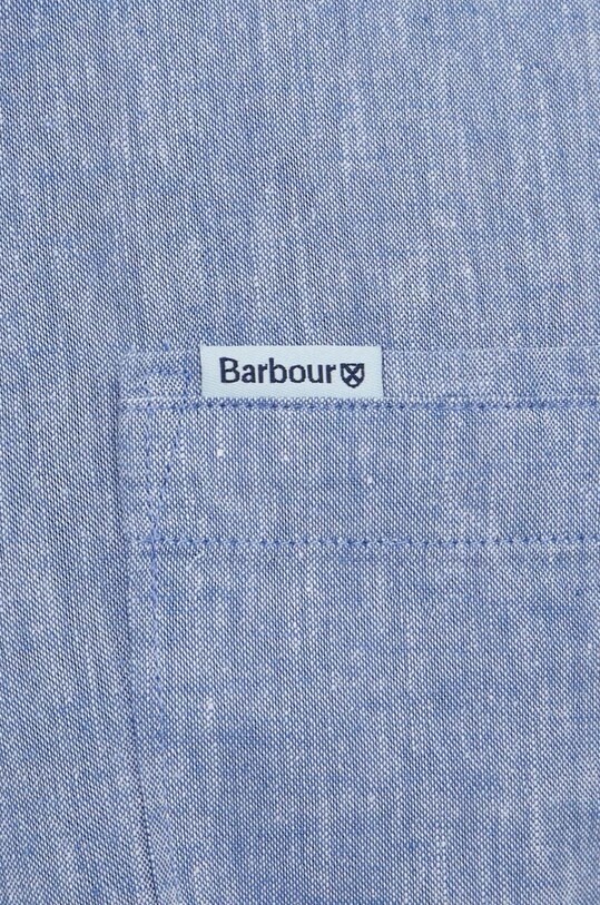 Льняная рубашка Barbour MSH5093 голубой