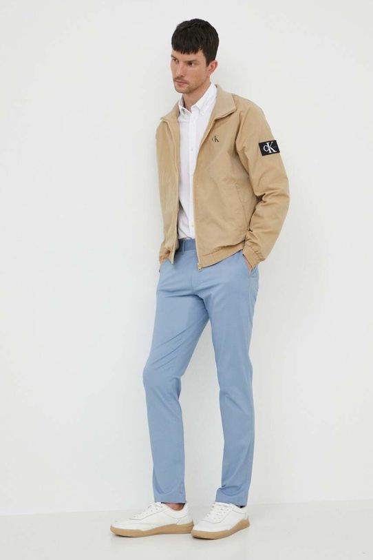 Barbour koszula bawełniana MSH5467 biały SS24