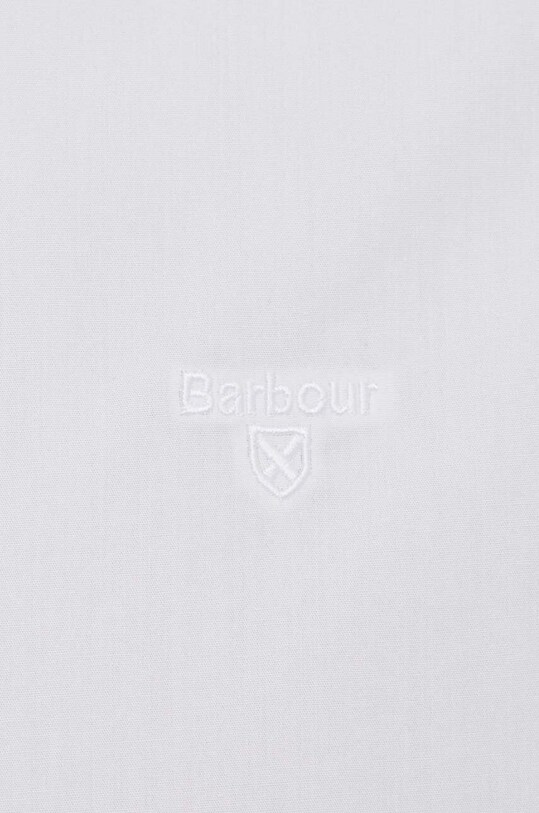 Barbour koszula bawełniana MSH5467 biały
