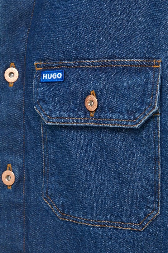 Rifľová košeľa Hugo Blue 50513853