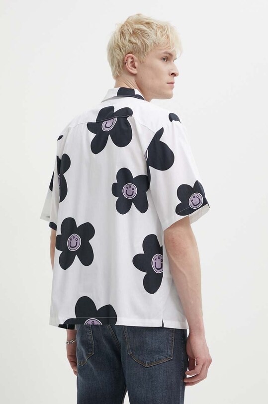 Oblečenie Bavlnená košeľa Hugo Blue 50513855 biela