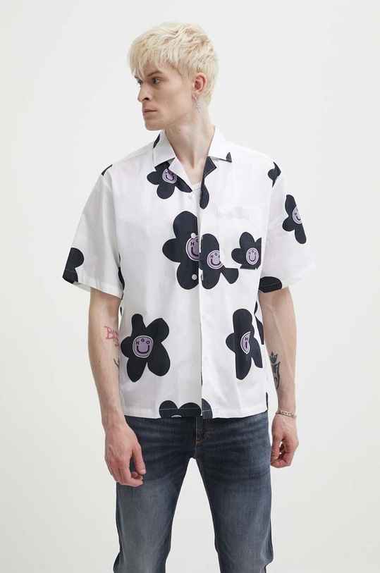 Bavlnená košeľa Hugo Blue biela 50513855